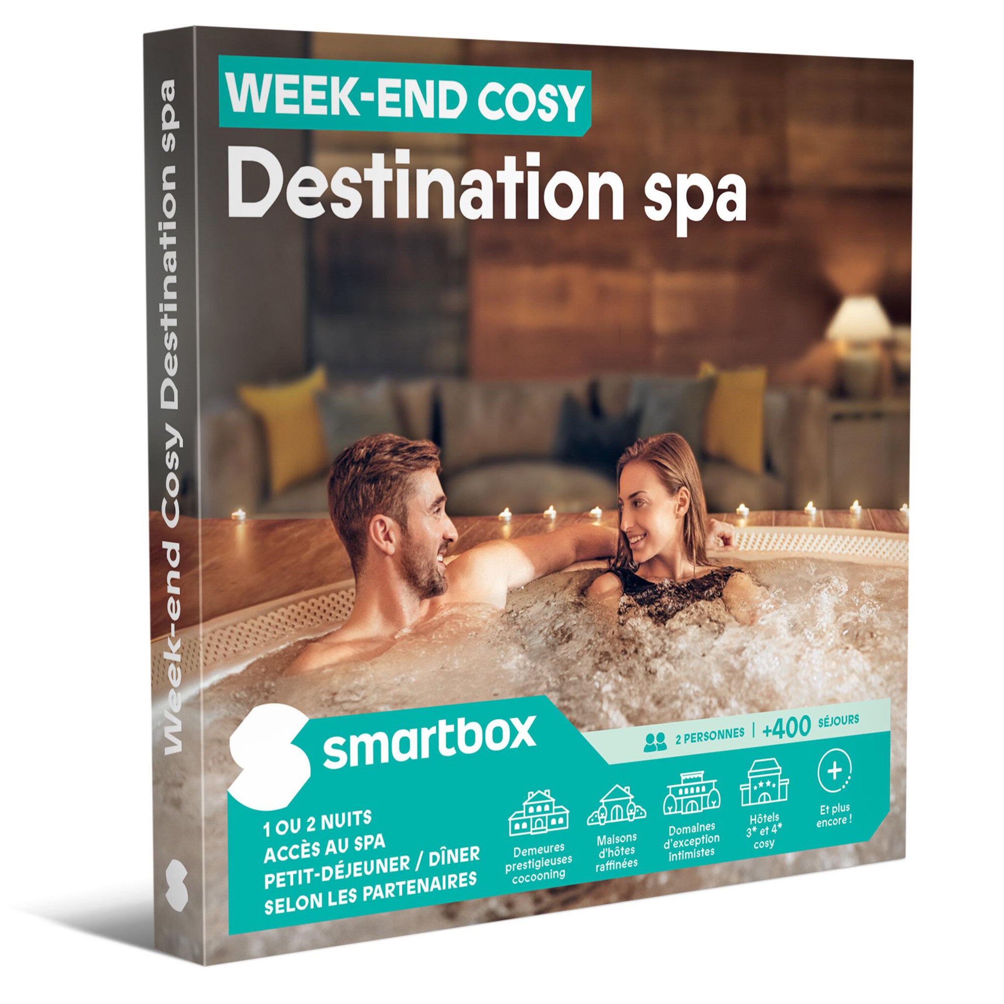 Smartbox Week-end cosy - destination spa - coffret cadeau séjour