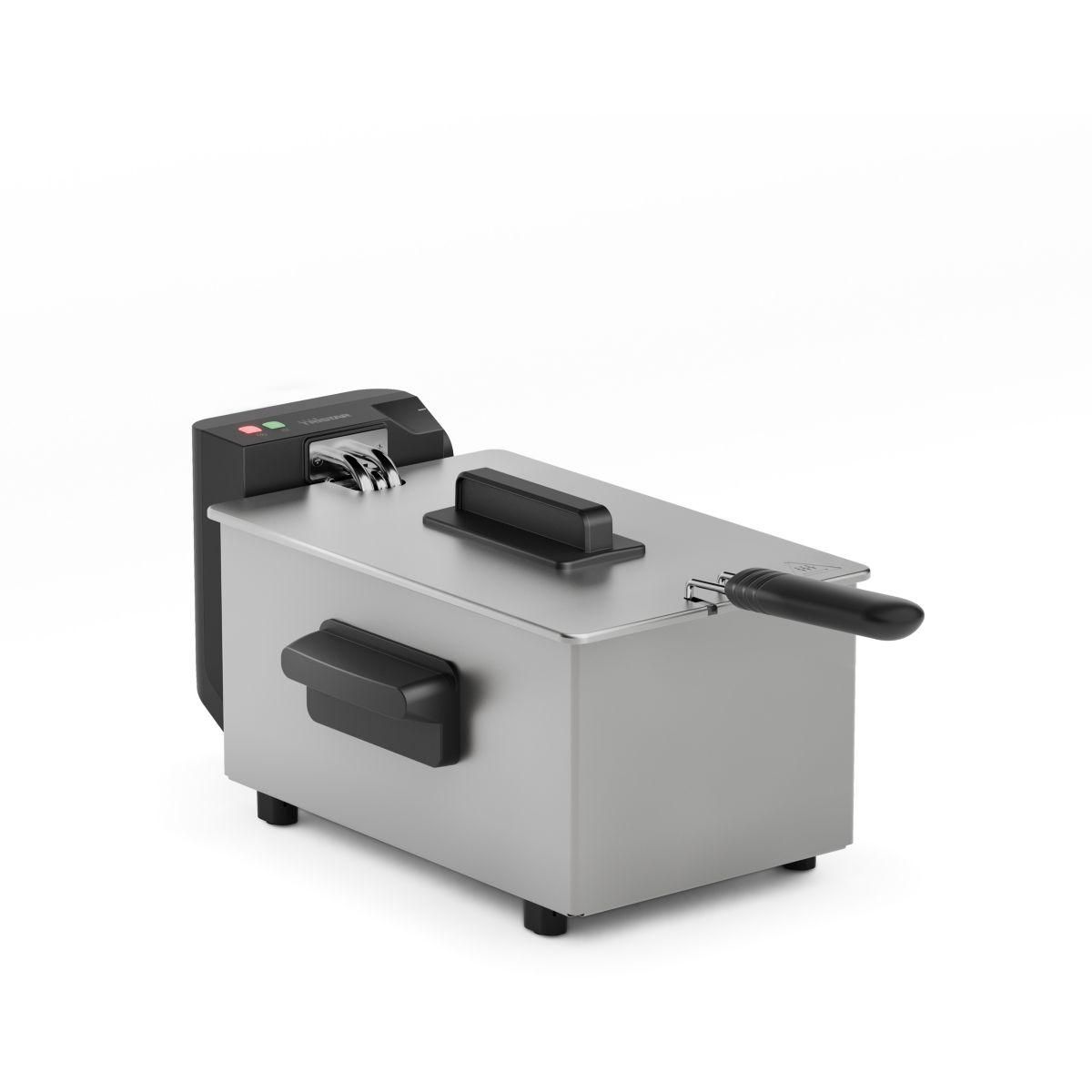 TRISTAR Friteuse 3L revetement acier inox