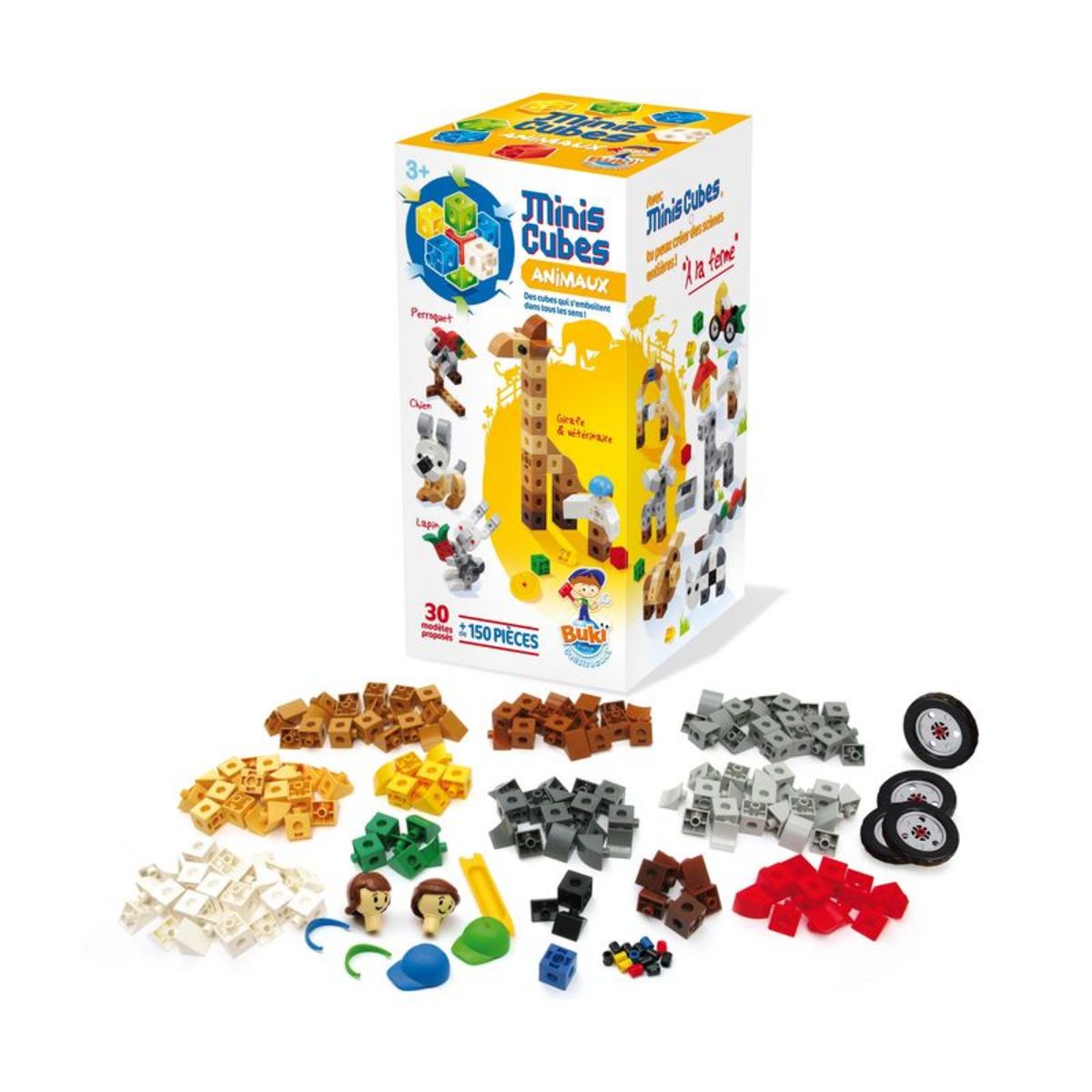 BUKI Mini cubes animaux
