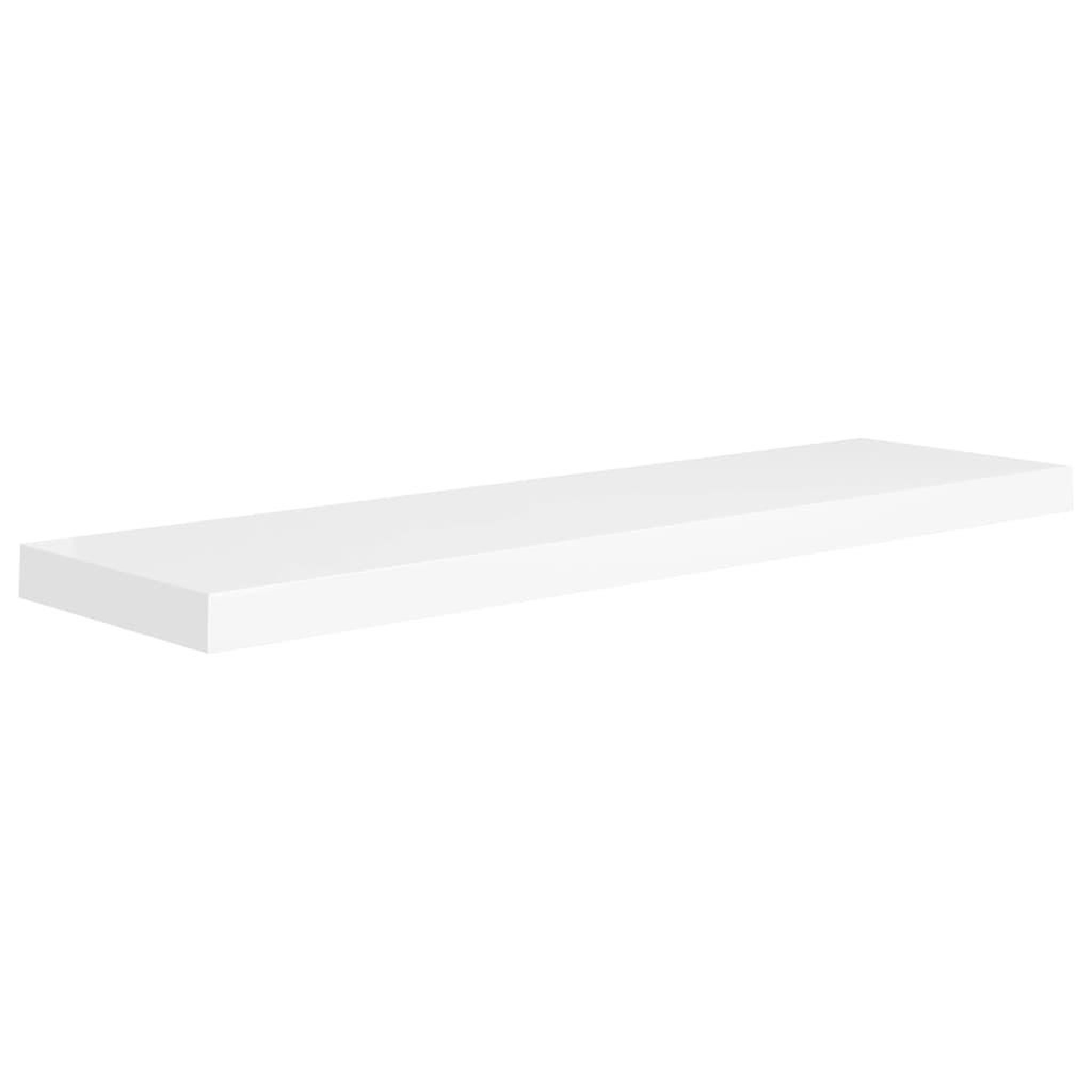 Voir la diapositive 2 : VIDAXL Etagere murale flottante blanc 90x23,5x3,8 cm MDF