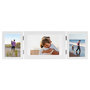 Voir la diapositive 2 : VIDAXL Cadre photo depliable Blanc 28x18 cm+2x(13x18 cm)