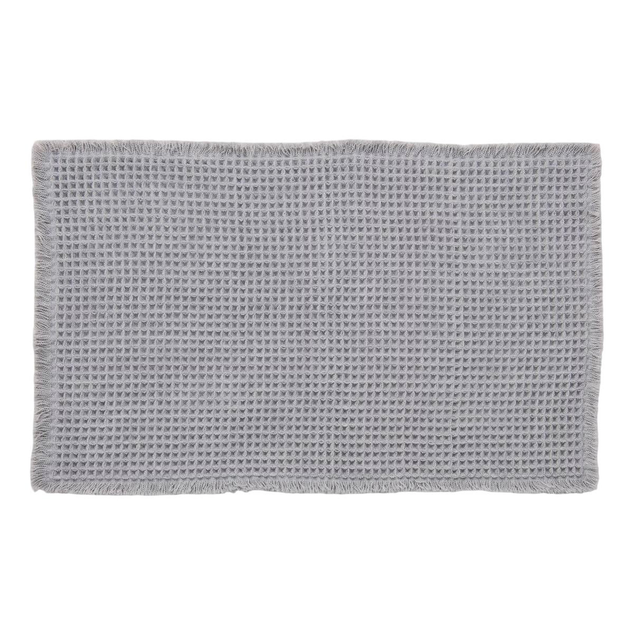 FIVE Tapis de bain  waffle  50x80cm gris
