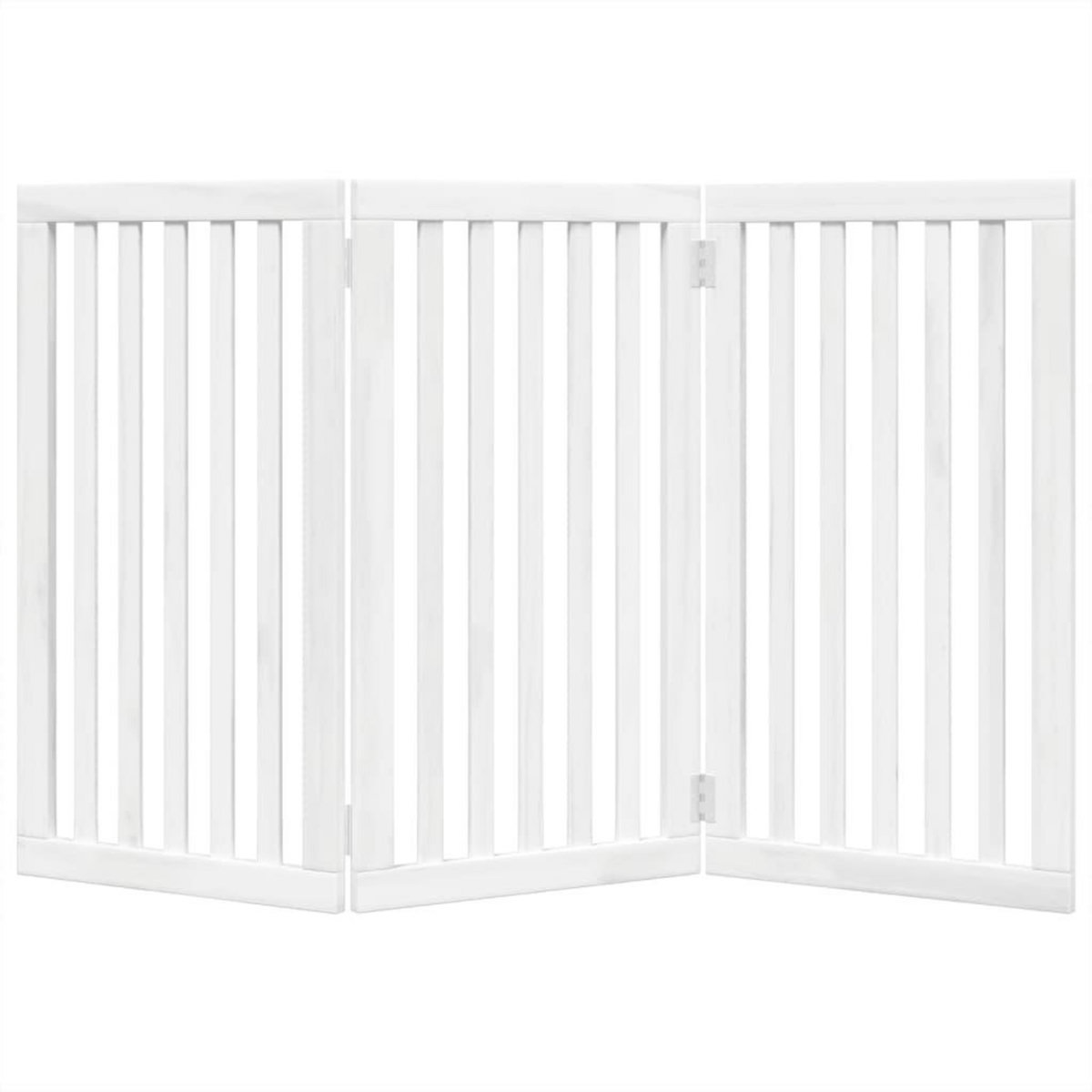 VIDAXL Barriere pour chien pliable 3 panneaux 150 cm bois de peuplier