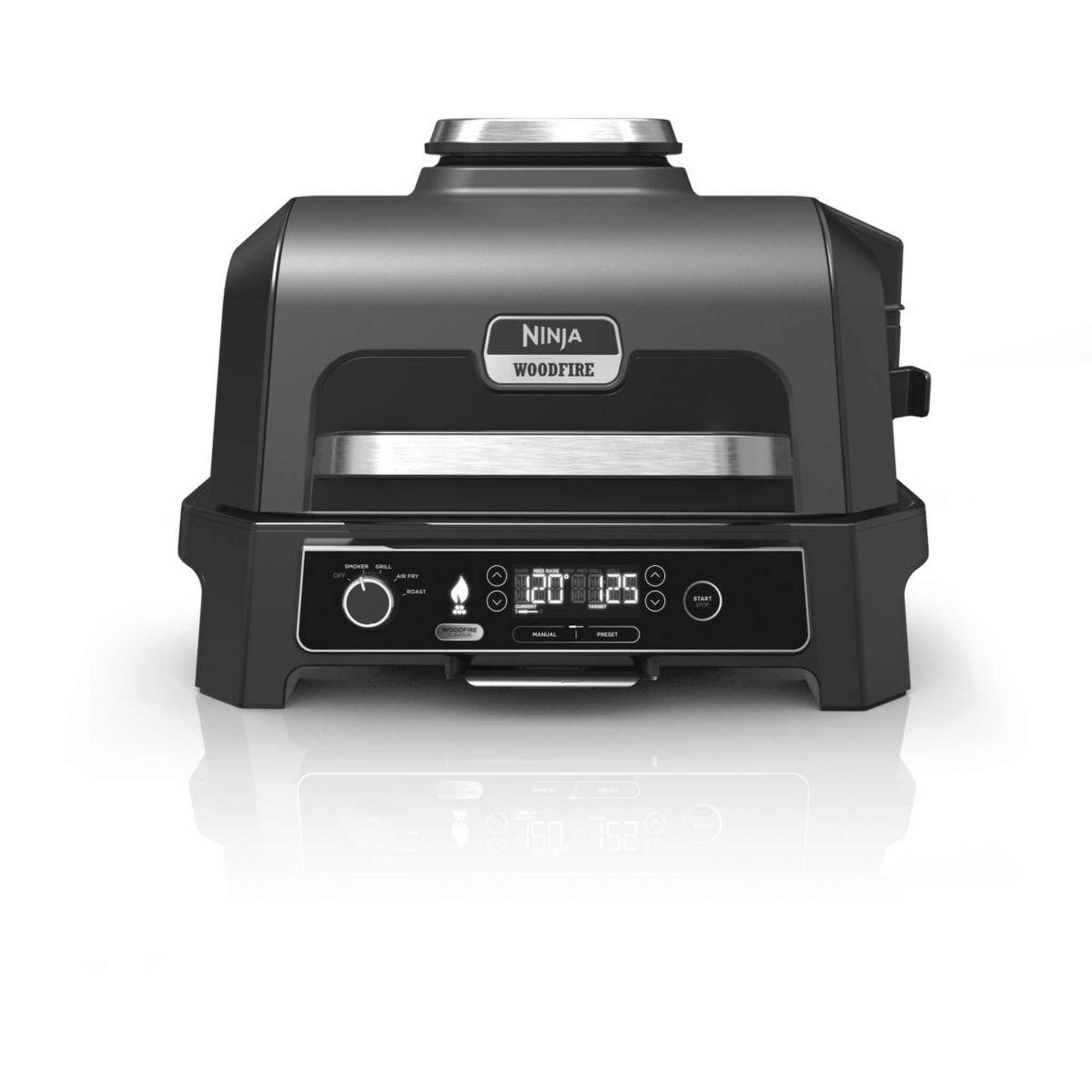 NINJA Barbecue électrique Woodfire OG850EU  Pro XL avec thermosonde 50x40 cm