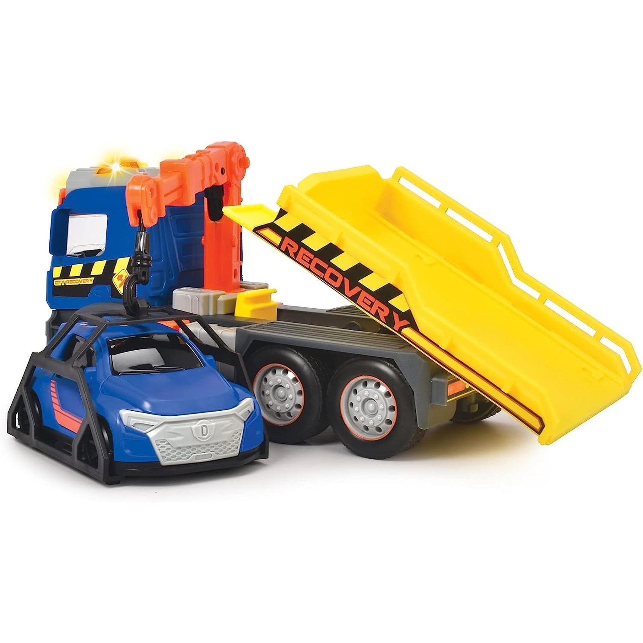 Voir la diapositive 5 : Dickie Toys Action Truck Camion de dépannage Recovery 26cm