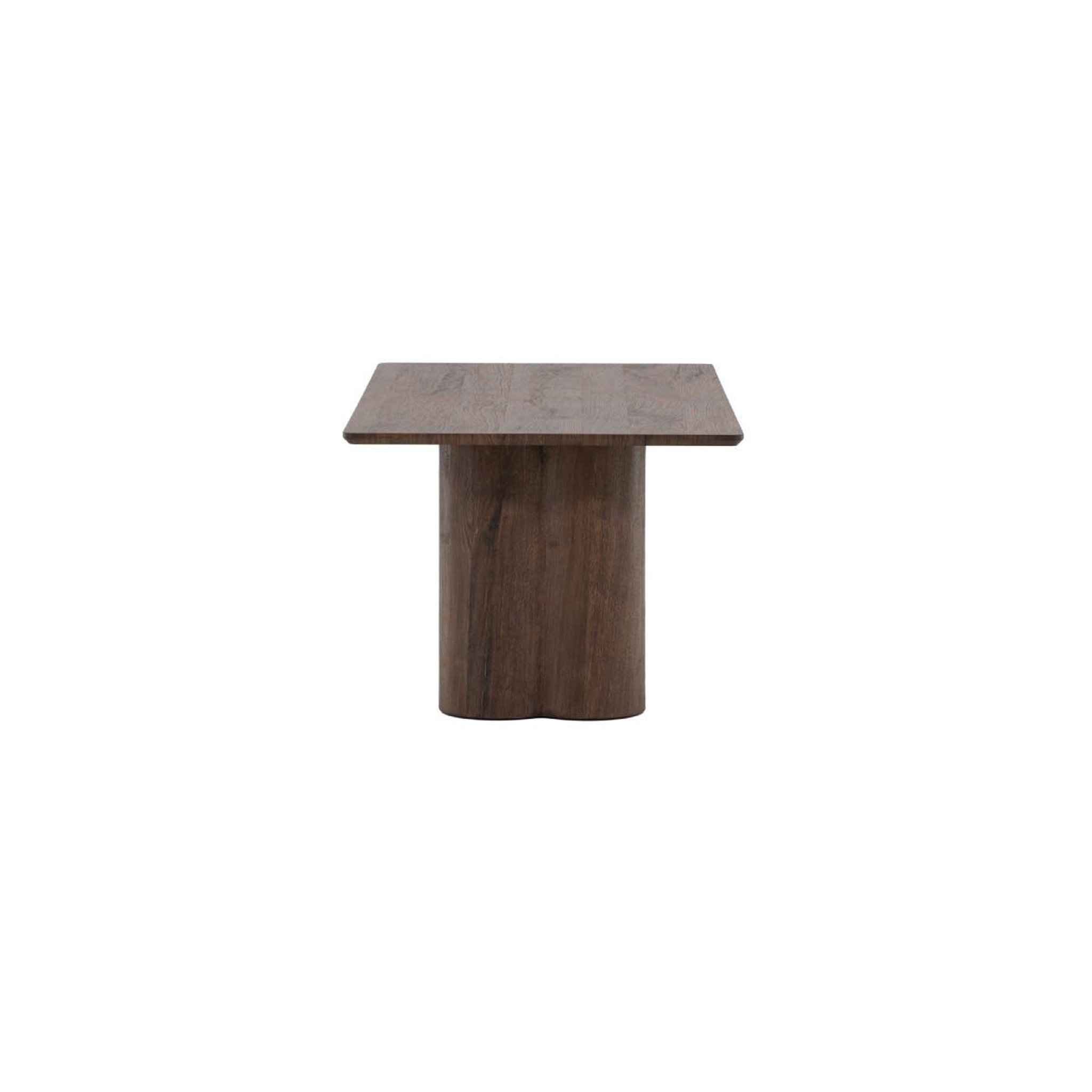 Voir la diapositive 3 : Paris Prix Table basse design  olivia  120cm moka