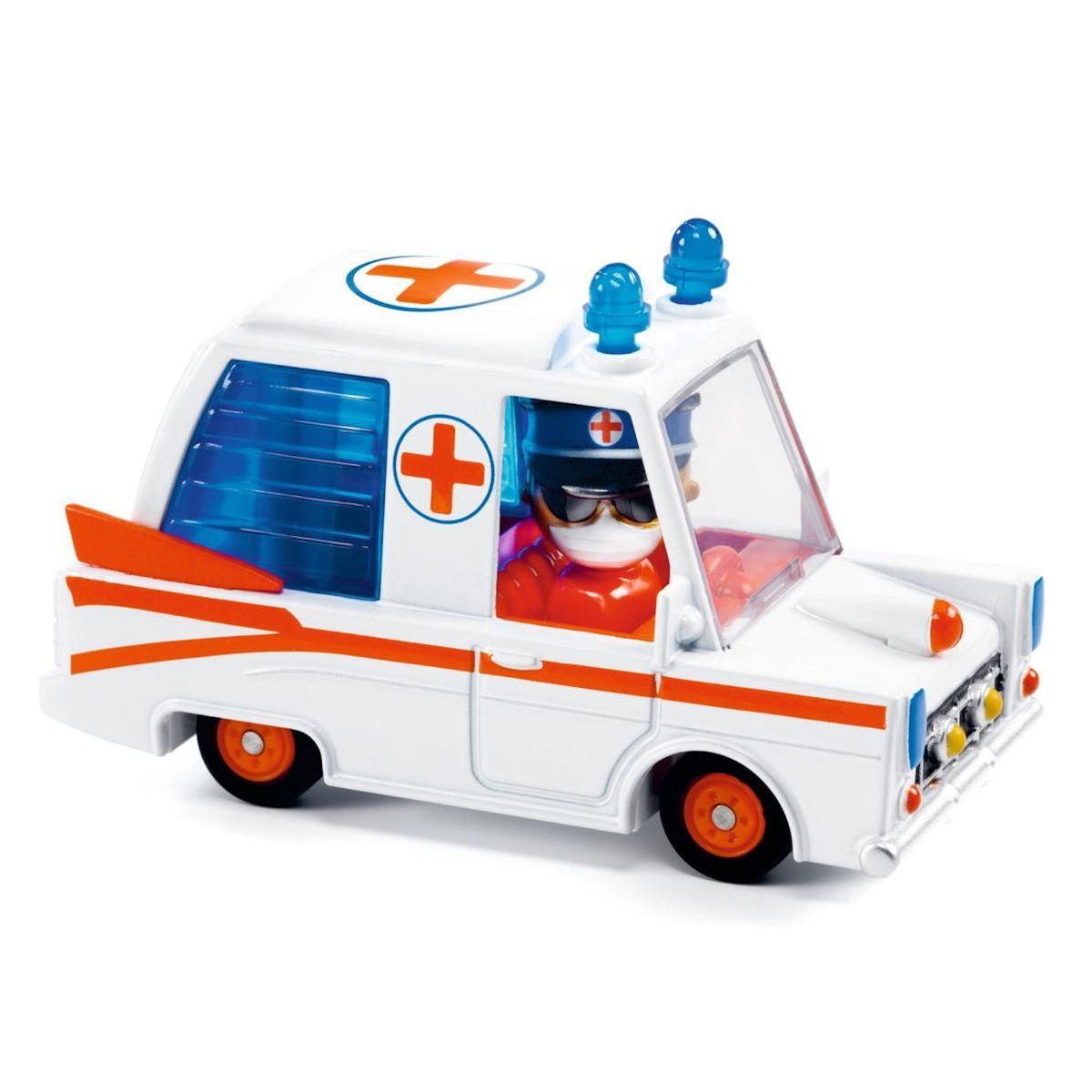 Djeco Crazy Motors- voiture - Hurry ambulance