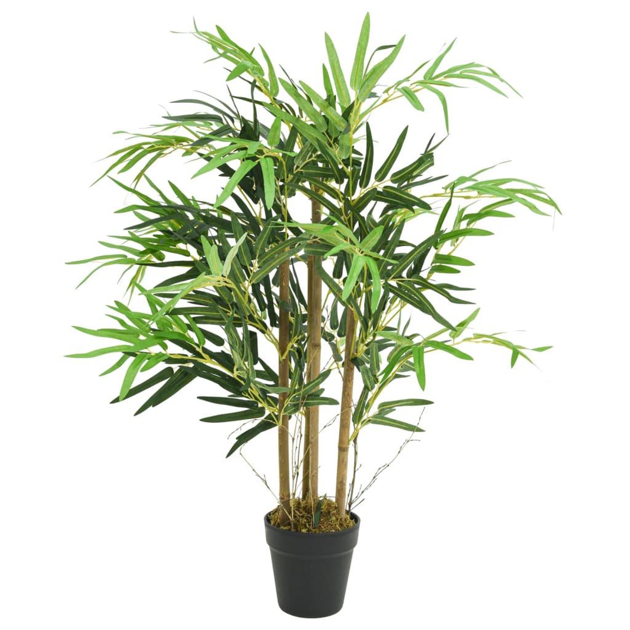VIDAXL Bambou artificiel 500 feuilles 80 cm vert