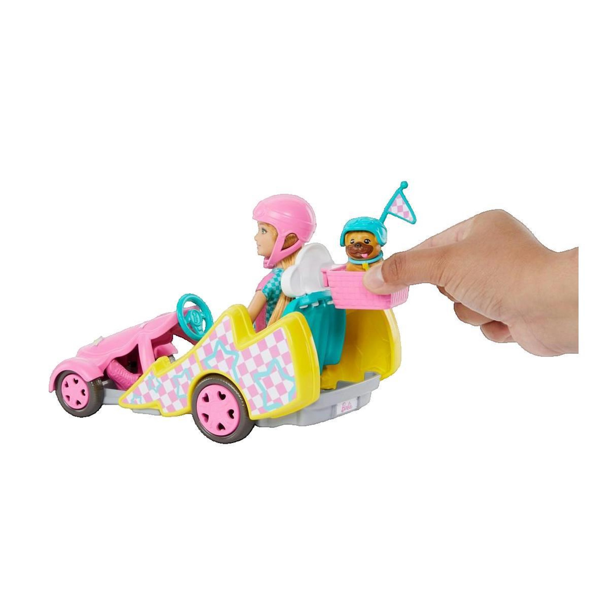 Voir la diapositive 3 : MATTEL Poupée Stacie Mattel avec kart rose