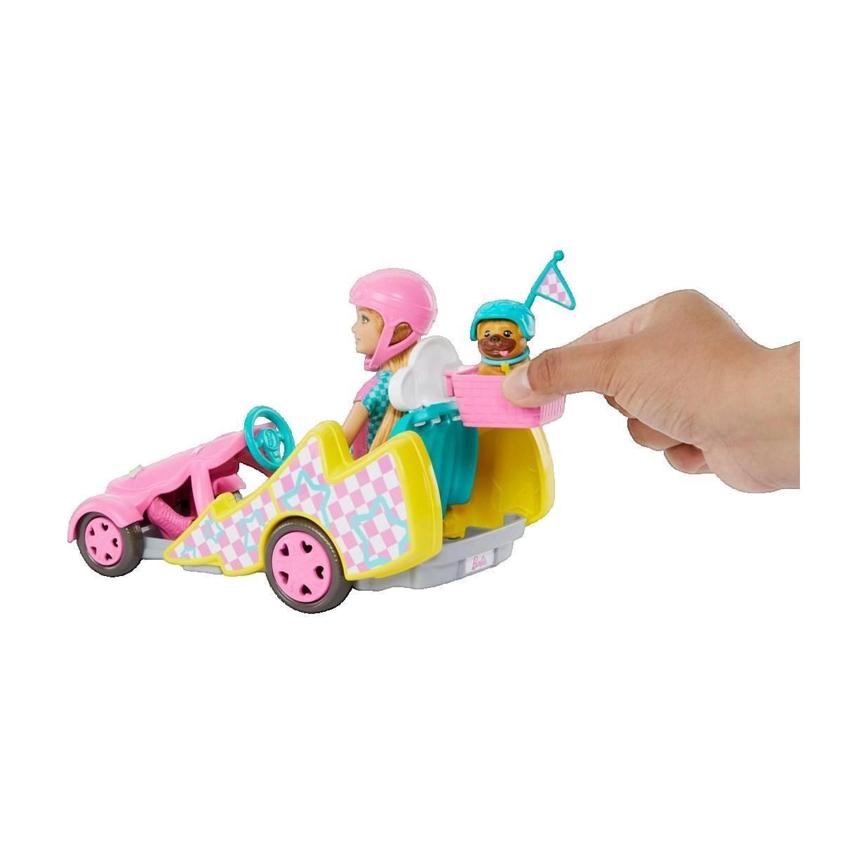 MATTEL Poupée Stacie Mattel avec kart rose