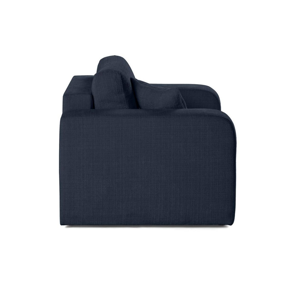 BEST MOBILIER Miro - fauteuil en velours texturé