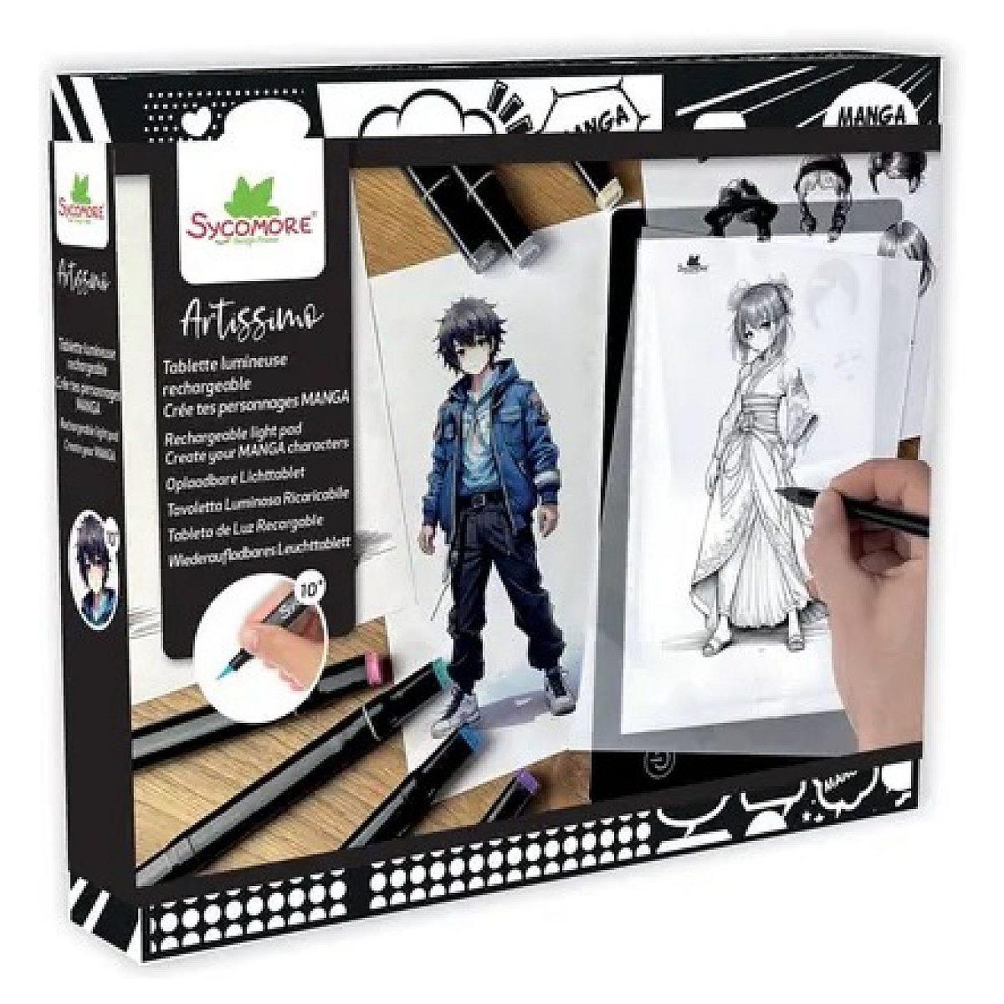 Au Sycomore Manga xl - tablette lumineuse rechargeable