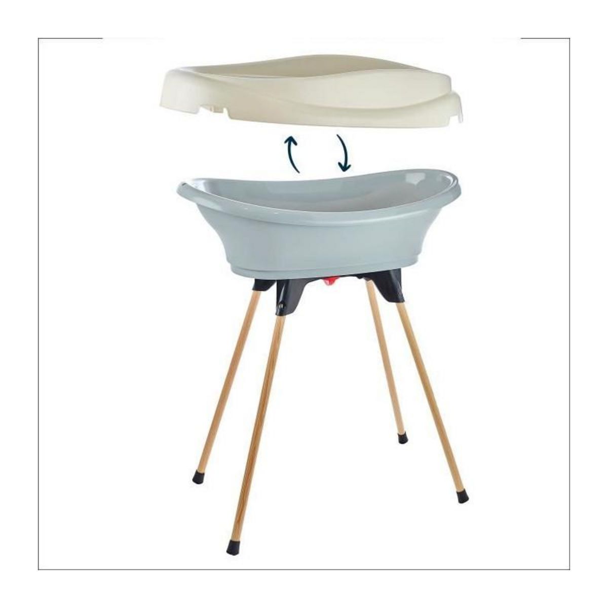 THERMOBABY Plan a langer THERMOBABY - 76x45 cm - VASCO - blanc muguet