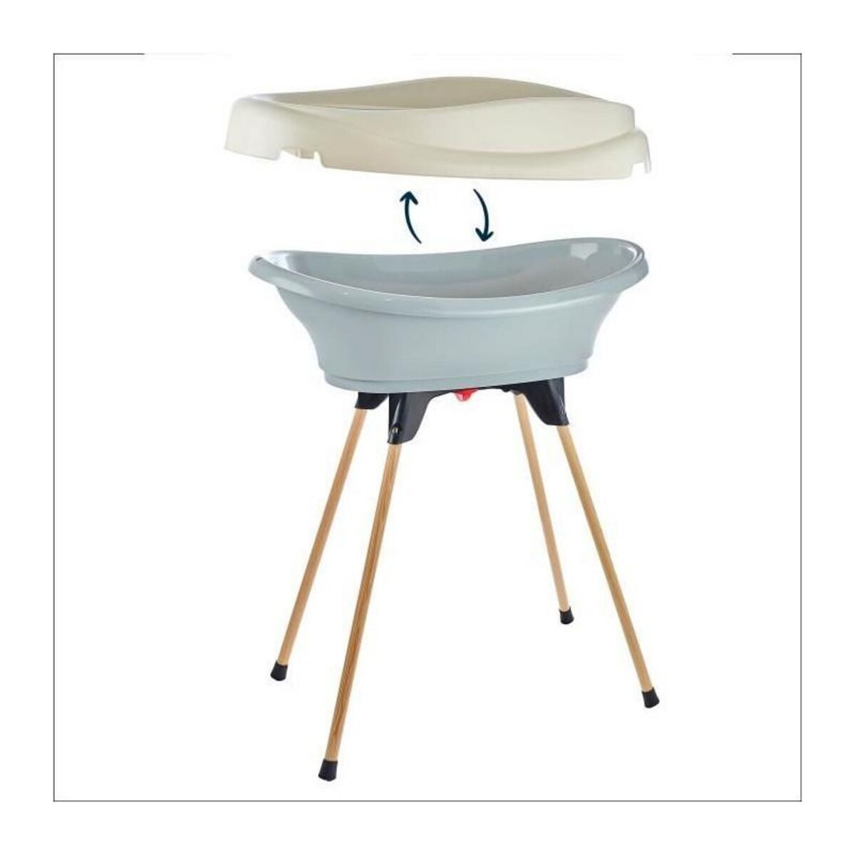 THERMOBABY Plan a langer THERMOBABY - 76x45 cm - VASCO - blanc muguet