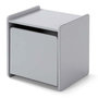 Voir la diapositive 1 : Paris Prix Table de Chevet Enfant  Kiddy  40cm Gris