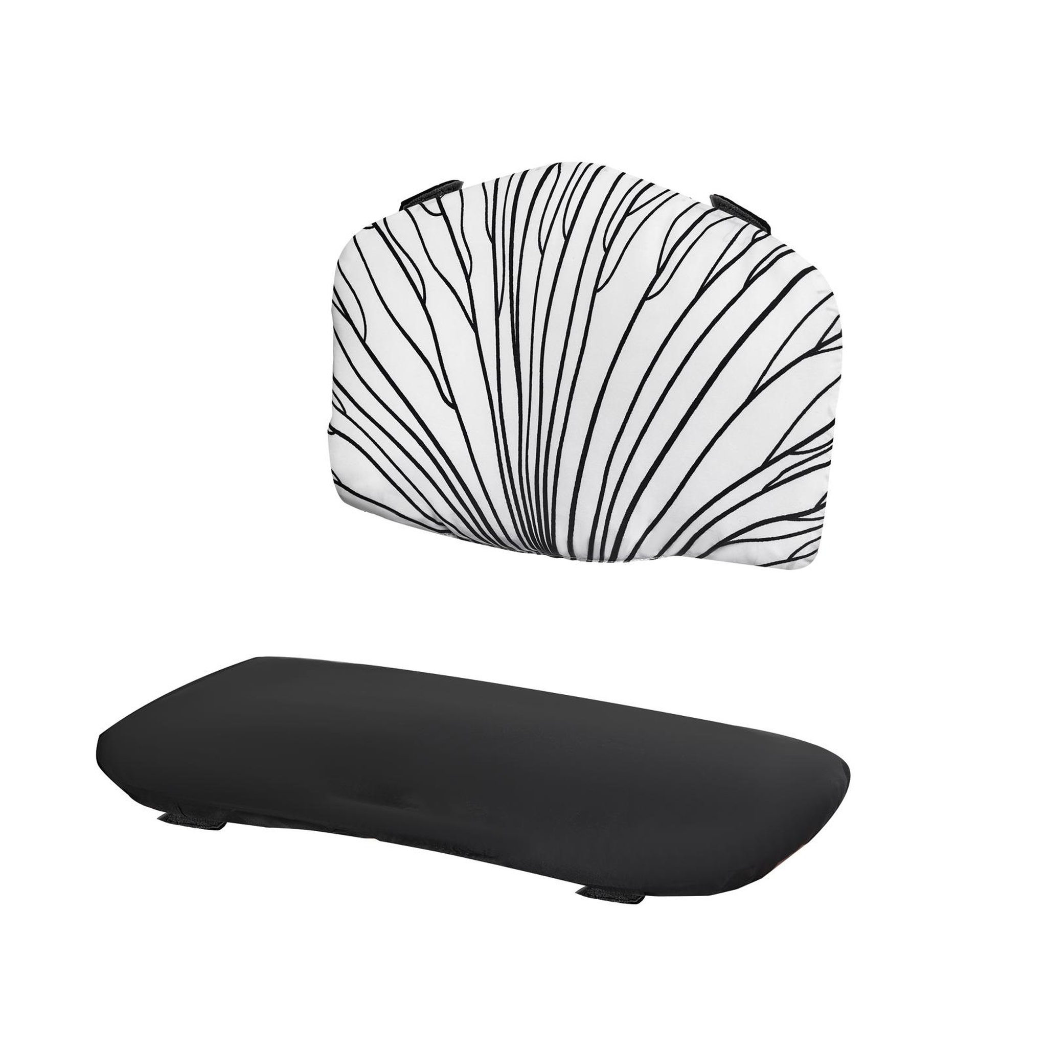 Voir la diapositive 1 : KINDERKRAFT Ensemble de coussins doux pour chaise haute