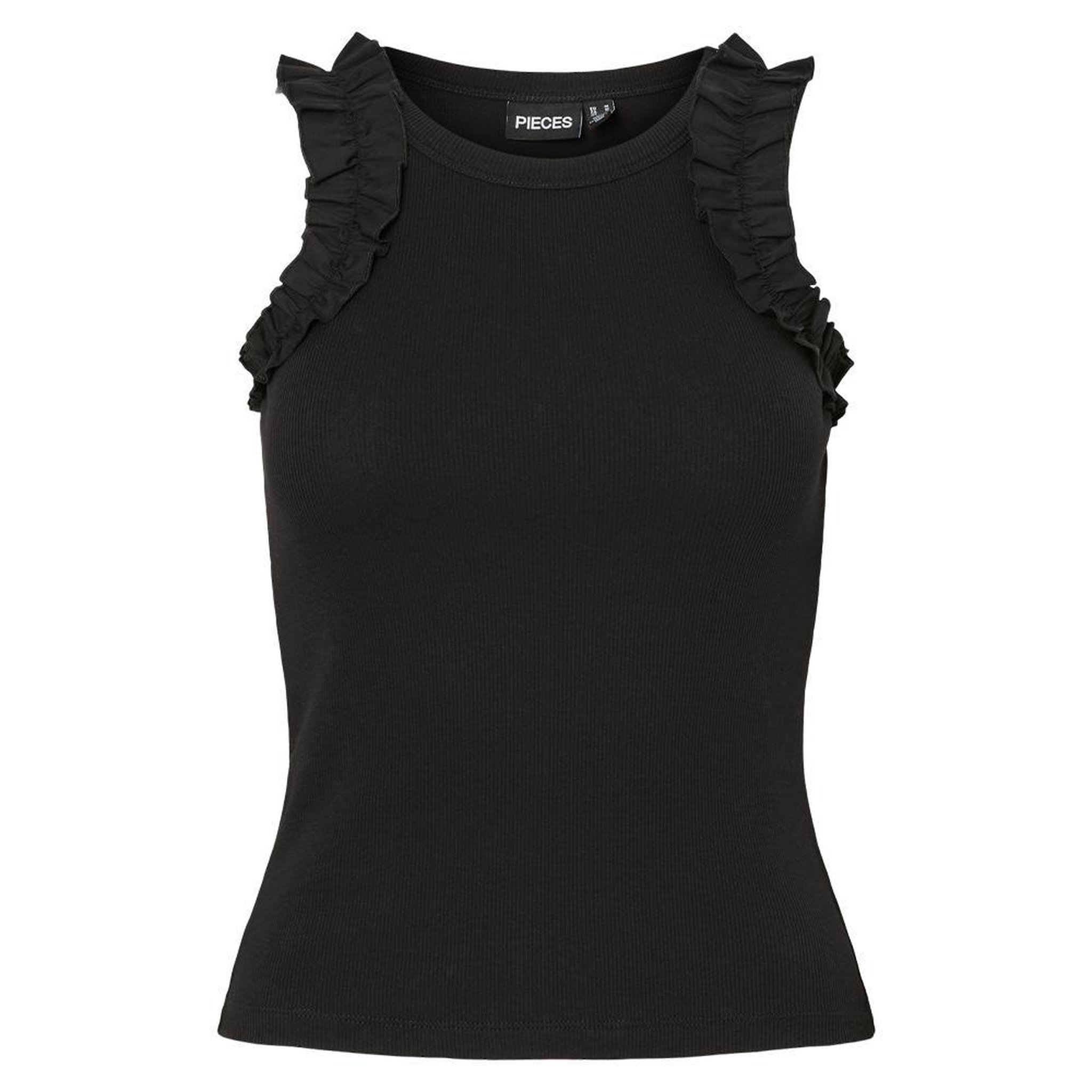 Voir la diapositive 1 : Pieces Débardeur Noir Femme Pieces Tubana