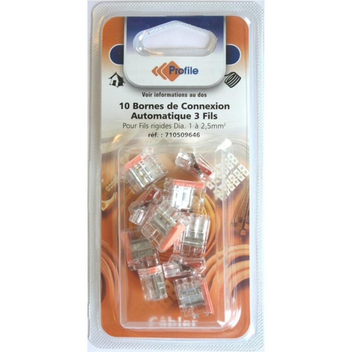 Profile 10 bornes automatiques 3 fils