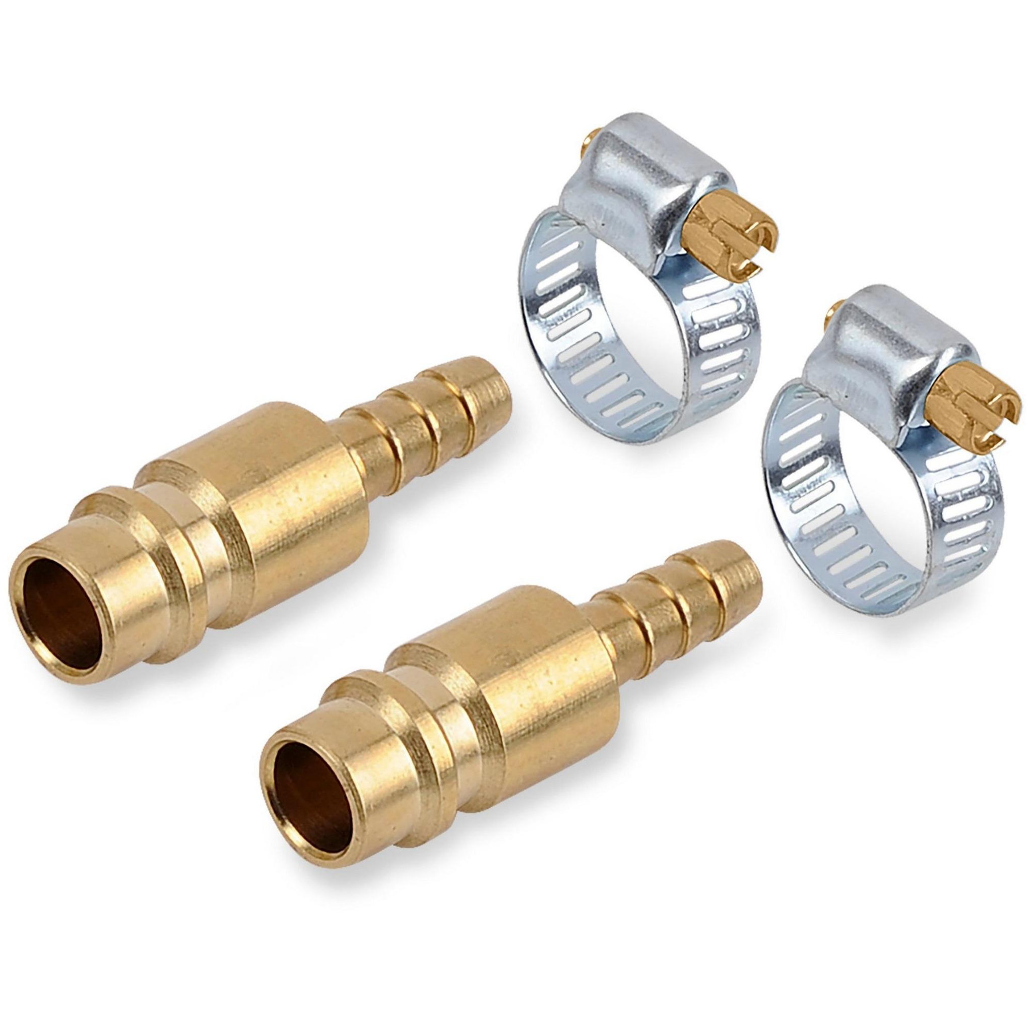 POWERPLUS Raccord pneumatique mâle auto-tétine  lot de 2