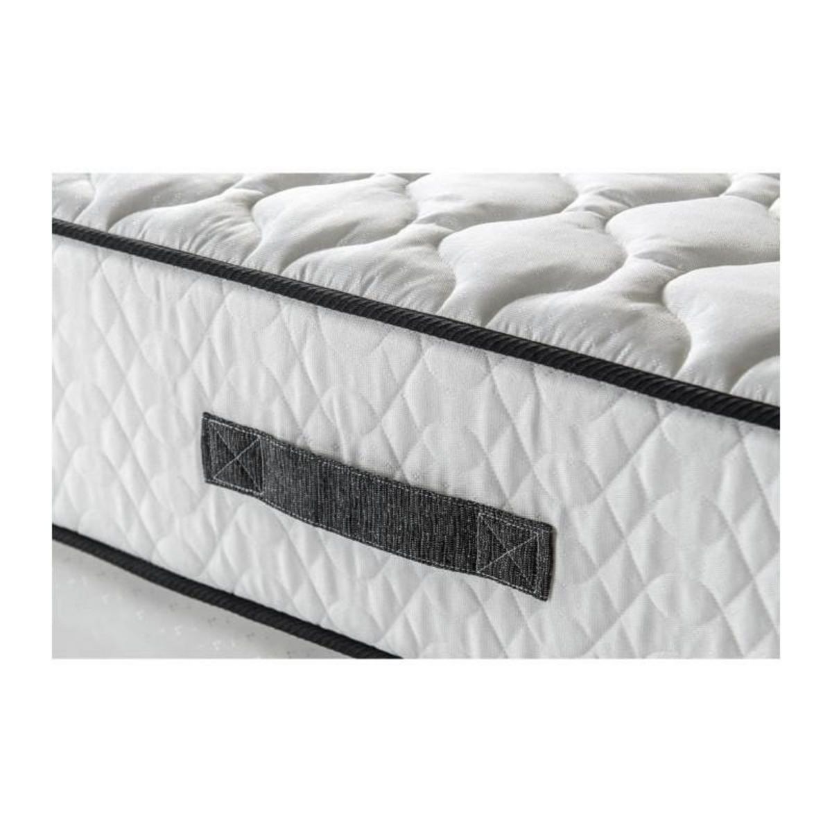 DEKO DREAM DEKO DREAM Matelas 160 x 200 - 672 Ressorts - 24 cm - 5 zones - Equilibre - DETENTE