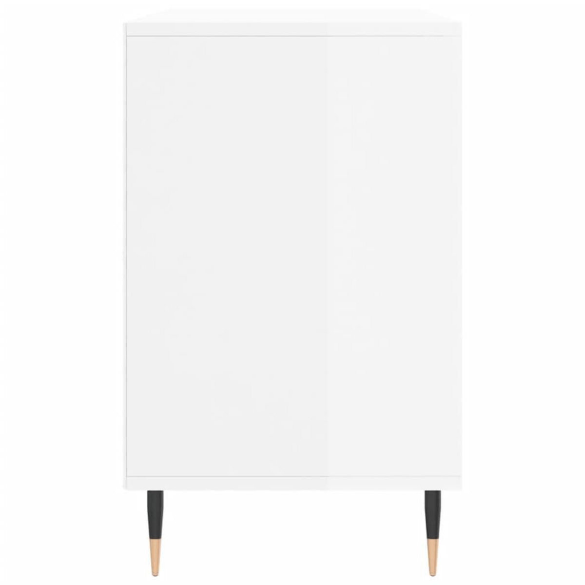 VIDAXL Armoire a chaussure Blanc brillant 102x36x60 cm Bois ingenierie