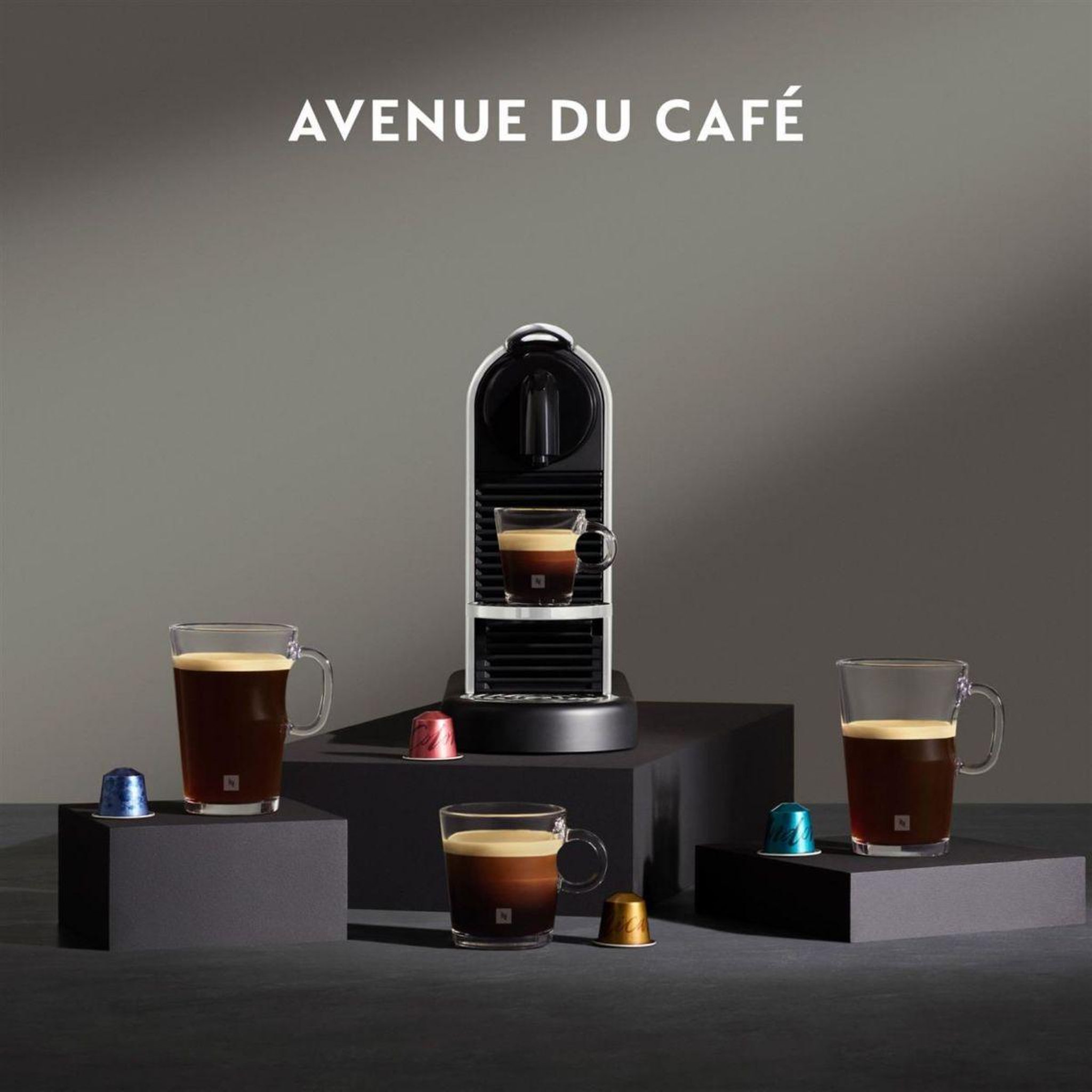 Voir la diapositive 3 : DELONGHI Nespresso citiz platinium titane en220.t