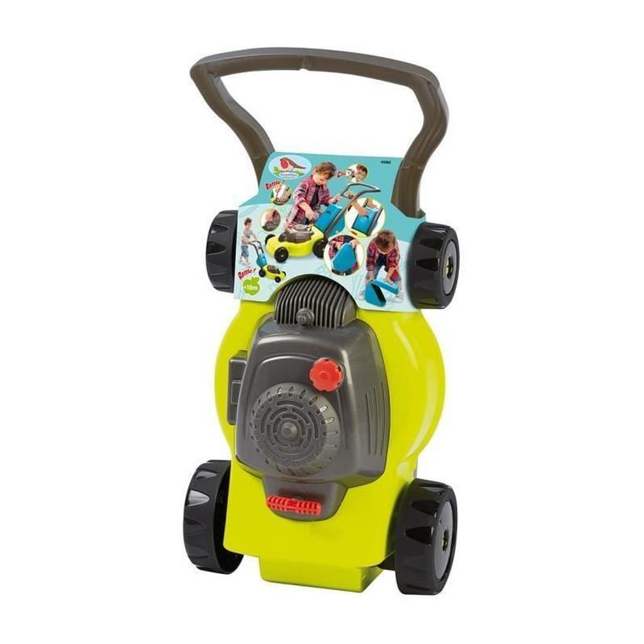 Voir la diapositive 2 : Ecoiffier Jouet Tondeuse à gazon ecoiffier coloré