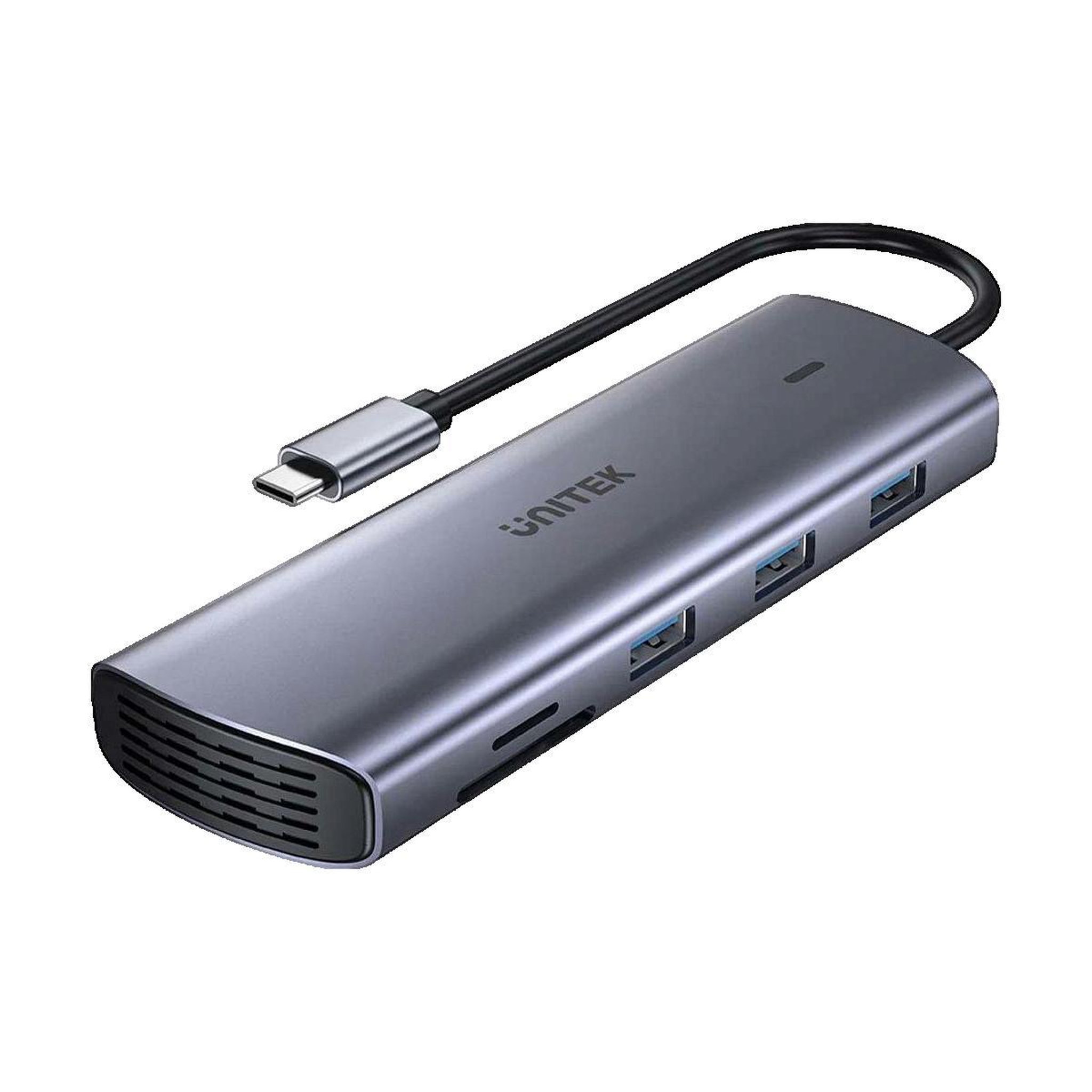 Voir la diapositive 2 : Unitek Hub USB Unitek D1113A Gris Sidéral