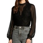 MORGAN Body  Femme  organ TAVIRA. Coloris disponibles : Noir