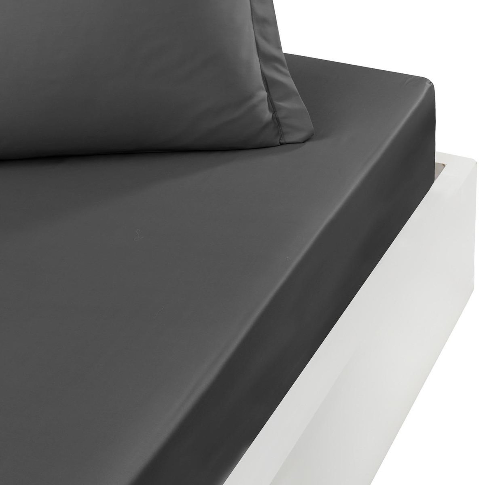 Voir la diapositive 1 : Sensei Maison Drap housse bonnet 40 cm en percale coton SOFT PERCALE PLUS