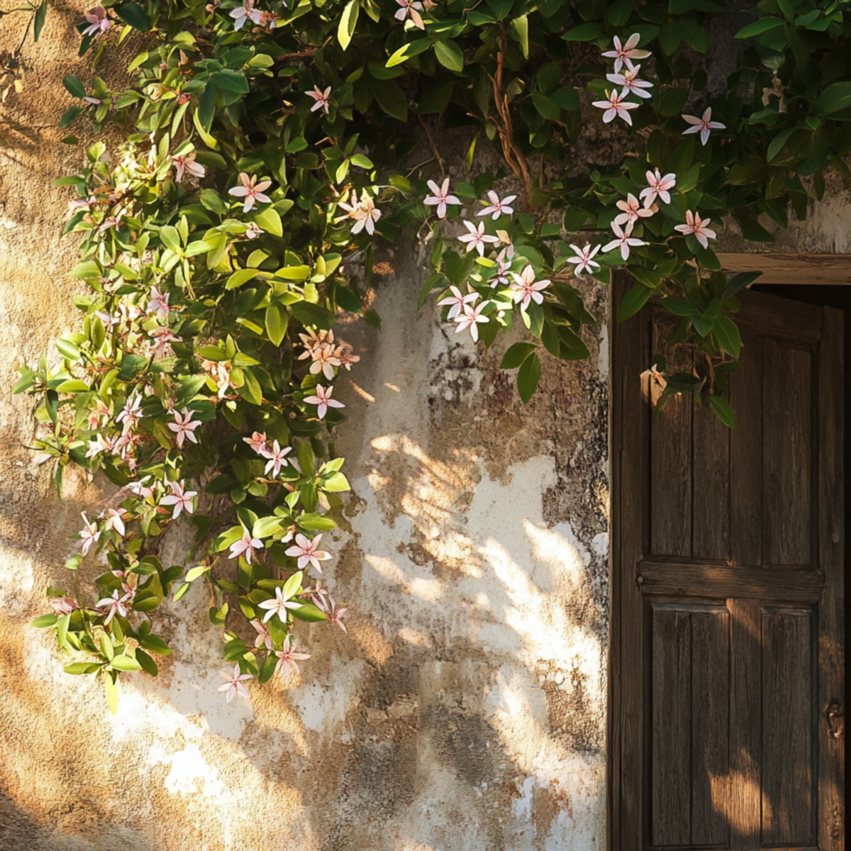 PLANT IN A BOX Jasmin étoilé - Set de 3 - Trachelospermum jasminoides - Hauteur 25-40cm - ⌀9cm