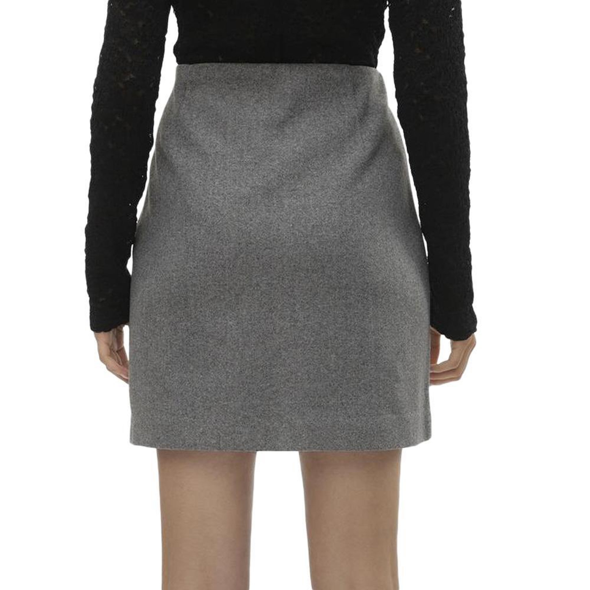 Voir la diapositive 2 : Vero Moda Jupe Grise Femme Vero Moda Fortune Allison