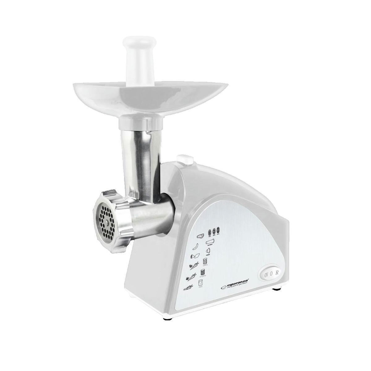 ESPERANZA Hachoir Esperanza EKM034 2200 W gris et blanc