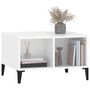 Voir la diapositive 4 : VIDAXL Table basse Blanc 60x50x36,5 cm Bois d'ingenierie