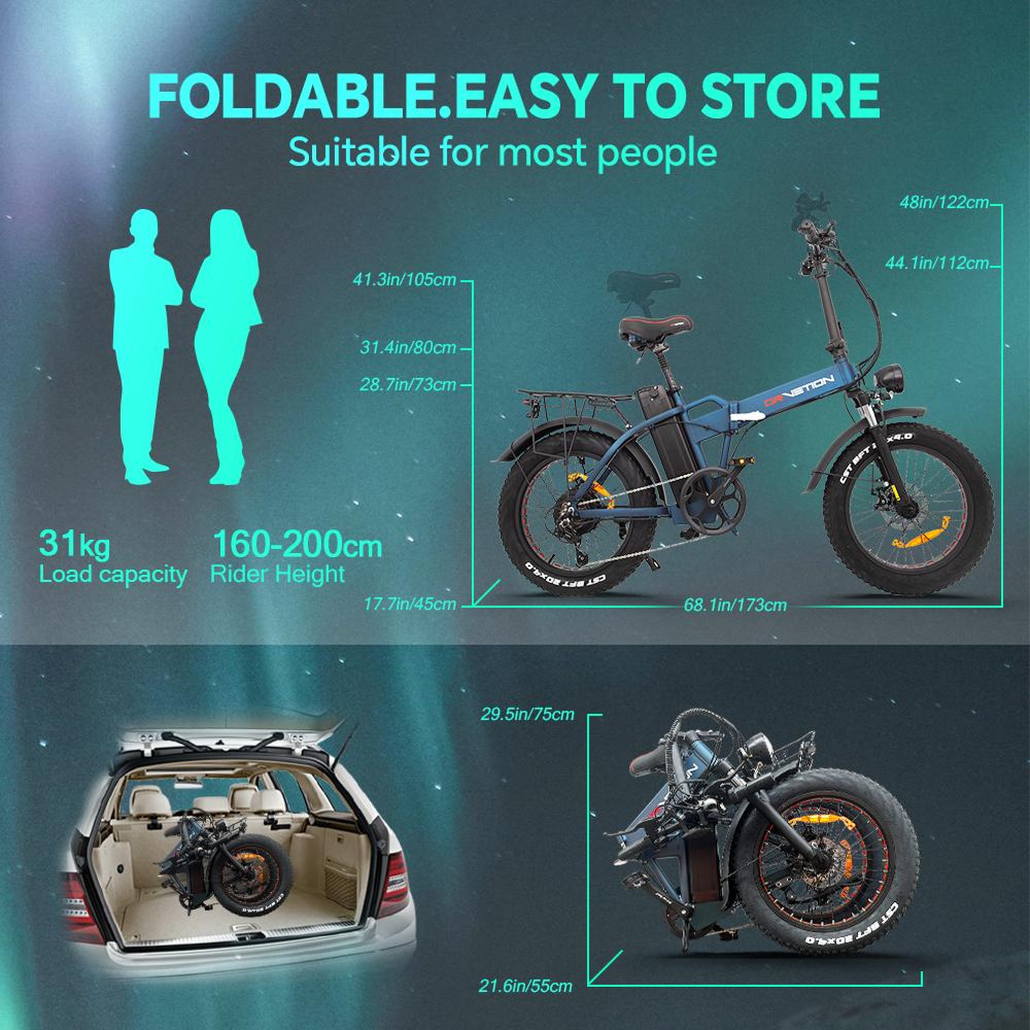 Voir la diapositive 6 : DRVETION Vélo électrique drvetion at20