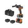AEG Perceuse percussion AEG 18V Brushless - 2 batteries 5.0Ah - 1 chargeur - Poignée additionnelle - BS