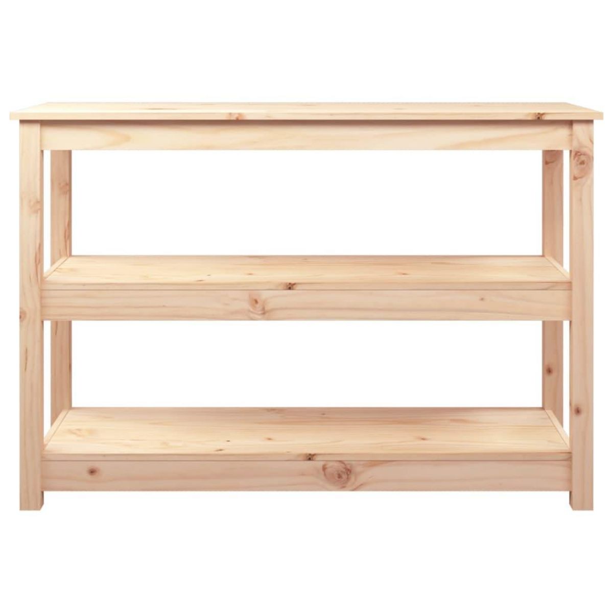 VIDAXL Table console 110x40x74 cm Bois massif de pin