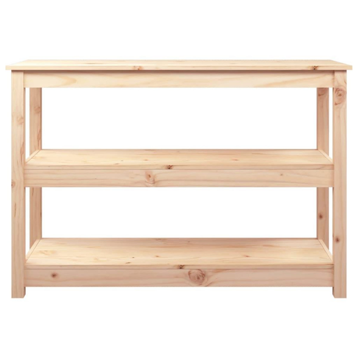 VIDAXL Table console 110x40x74 cm Bois massif de pin