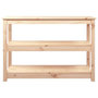 Voir la diapositive 5 : VIDAXL Table console 110x40x74 cm Bois massif de pin