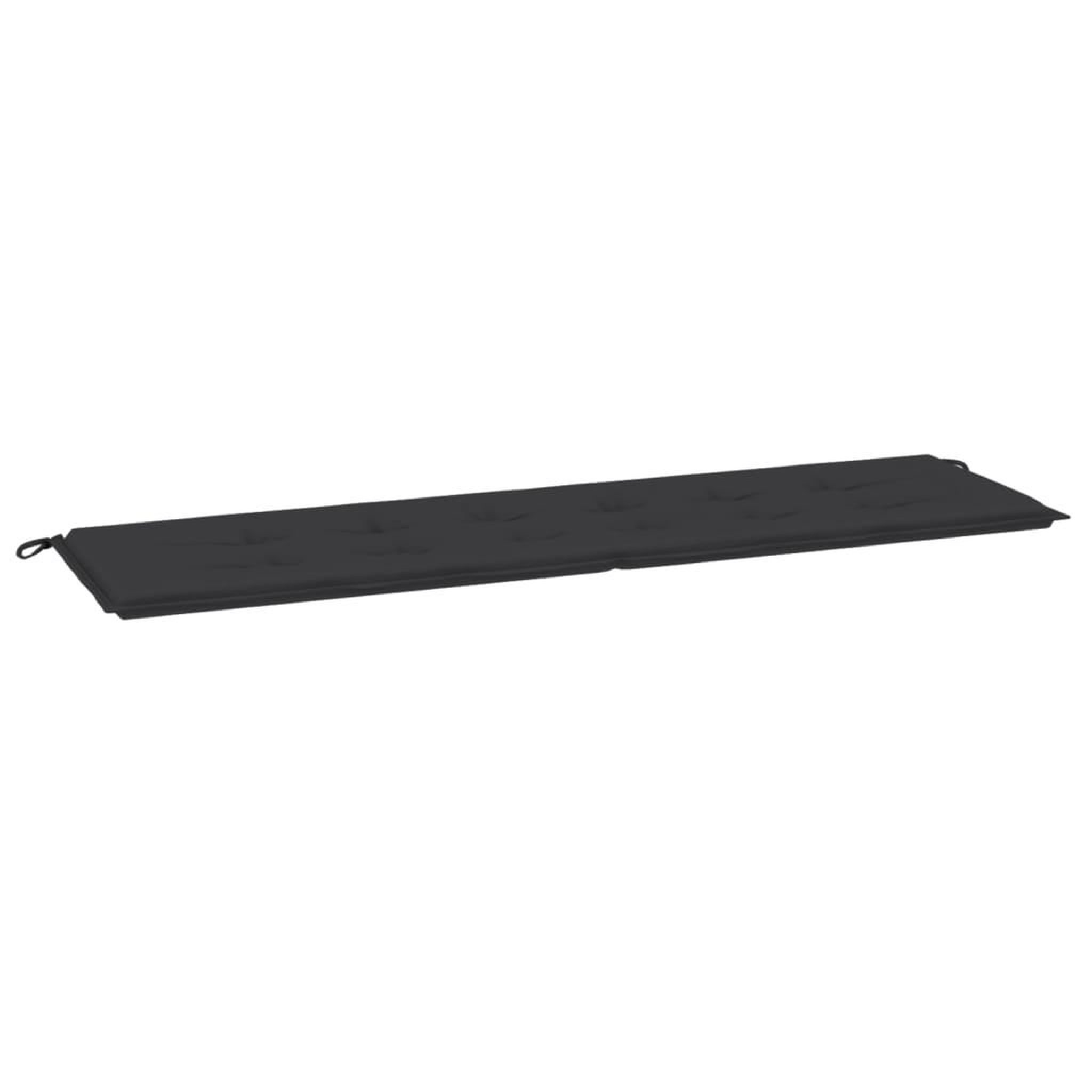 Voir la diapositive 2 : VIDAXL Coussin de banc de jardin noir 180x50x3 cm tissu oxford