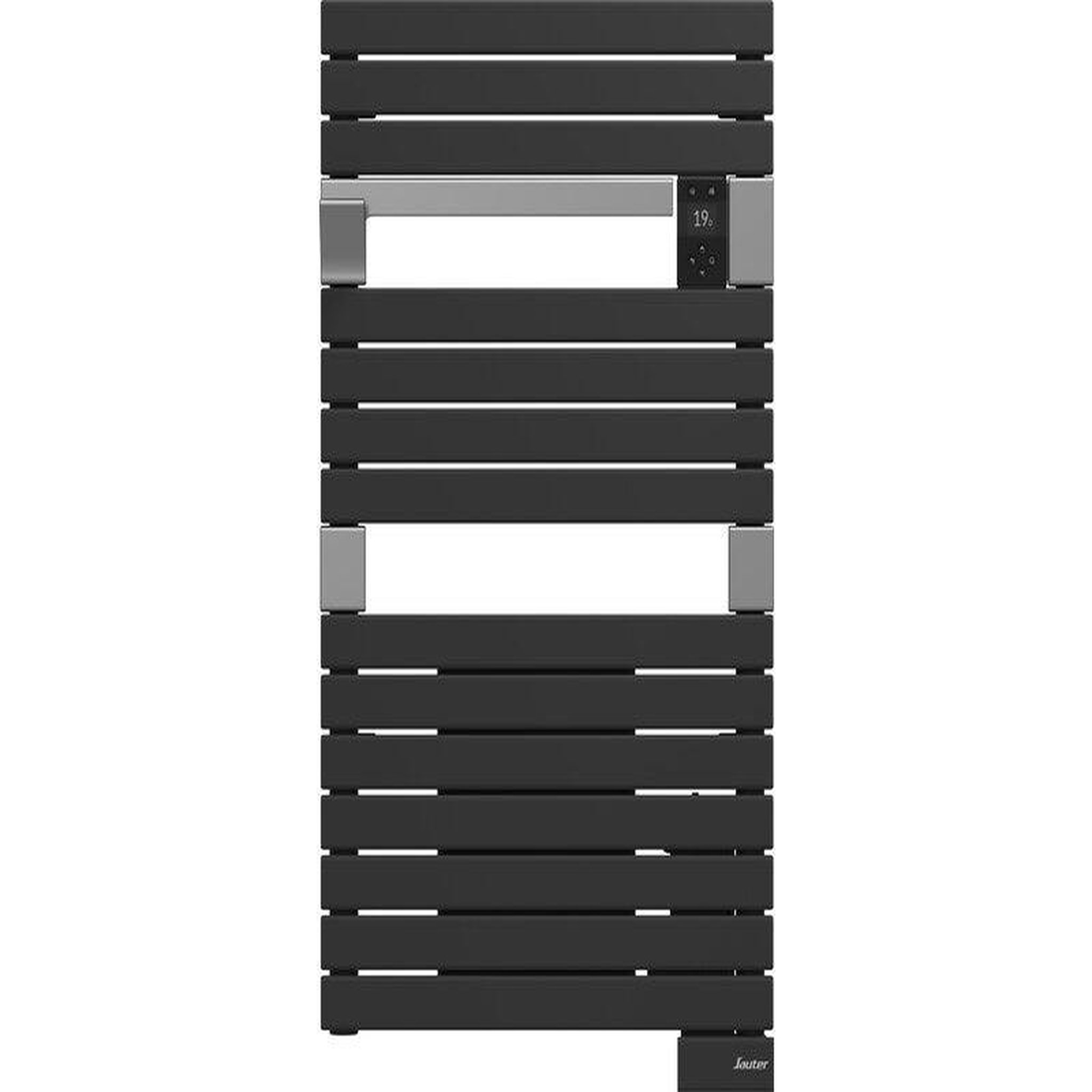 Sauter Sèche-serviettes électrique soufflant  - ASAMA CONNECTE II - 1500W H.99.5xl.55 cm - Anthracite