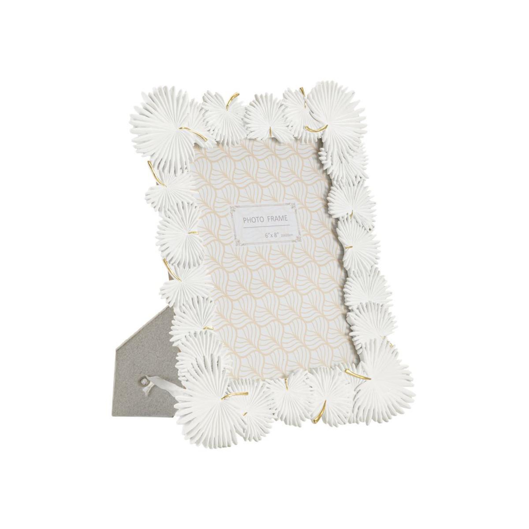 Paris Prix Cadre photo déco  feuilles de palmier  15x20cm blanc