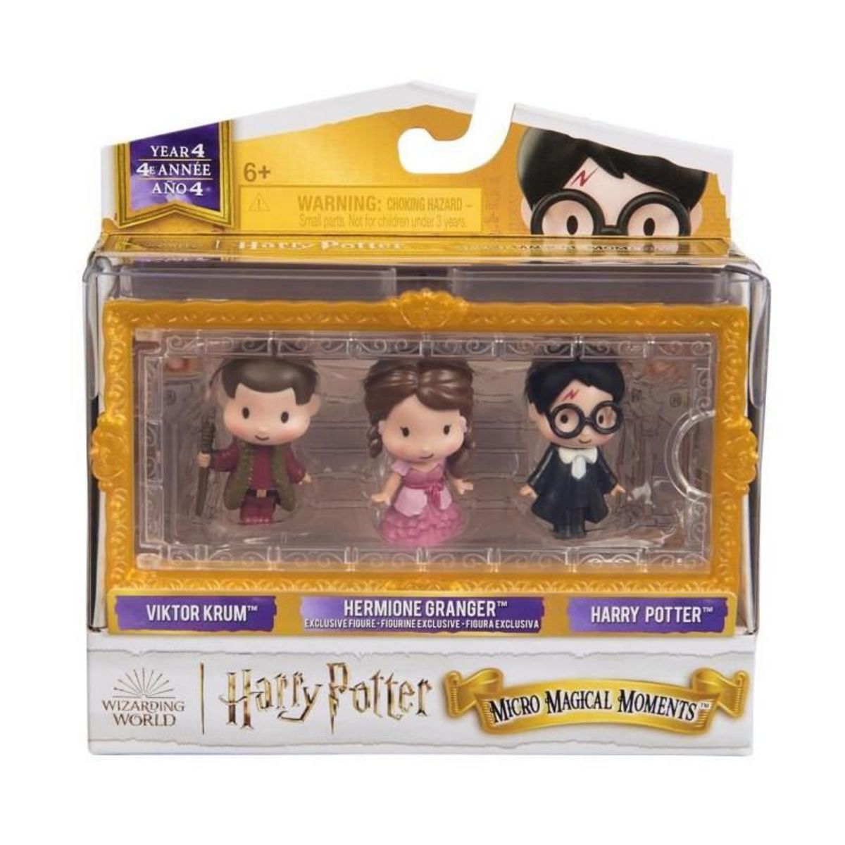 Spin Master SPIN MASTER MULTIPACK 3 FIGURINES BAL DE NOËL MOMENTS MAGIQUES SAISON 4 Wizarding World