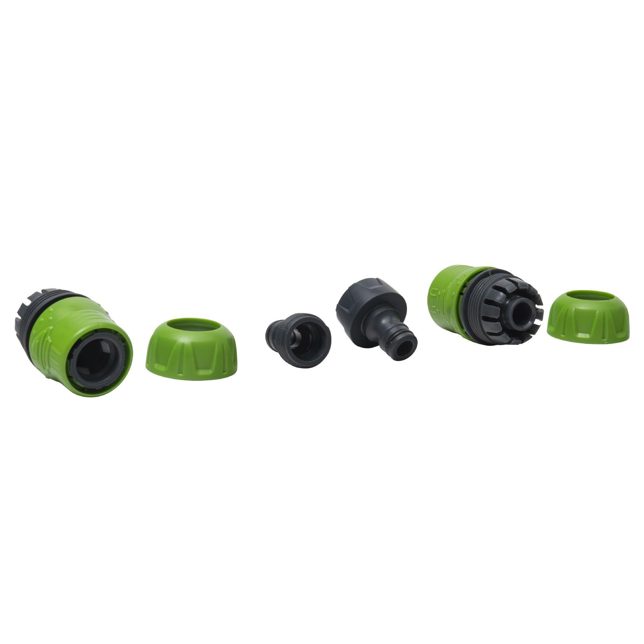 Voir la diapositive 5 : WERKAPRO Lot de 4 raccords automatiques  19mm  WERKA PRO