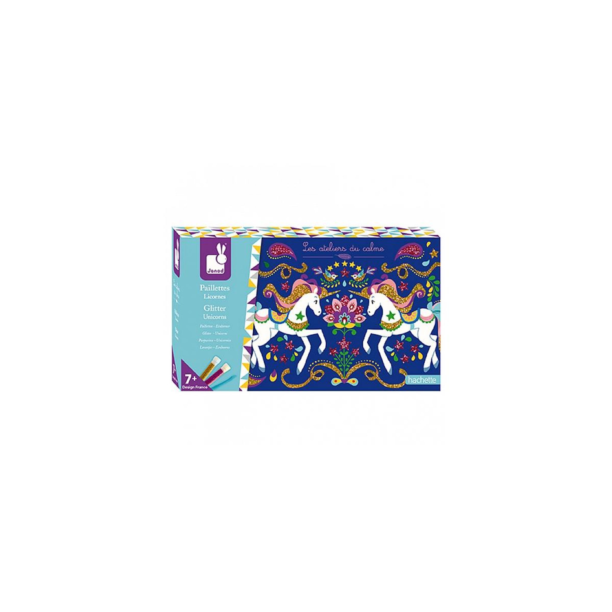 Juratoys-Janod Atelier du calme Paillettes Licorne