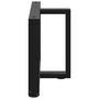 Voir la diapositive 5 : VIDAXL Pieds de table basse forme de T 2pcs noir 70x25x(42-43)cm acier