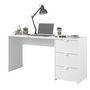 Voir la diapositive 9 : Bureau droit 3 tiroirs L150cm WHITE