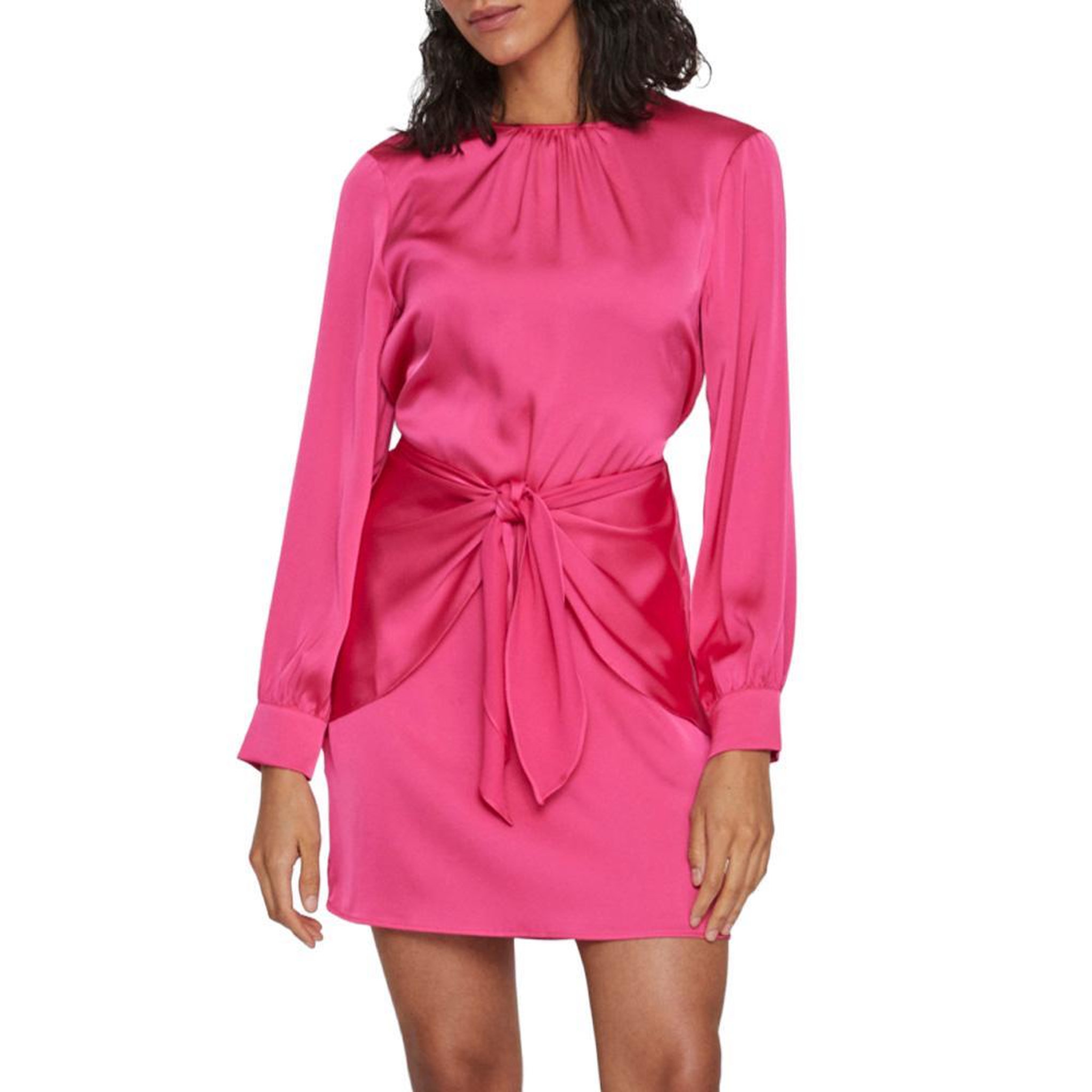 Vila Robe Rose Fuchsia Femme Vila Viannes. Coloris disponibles : Rose