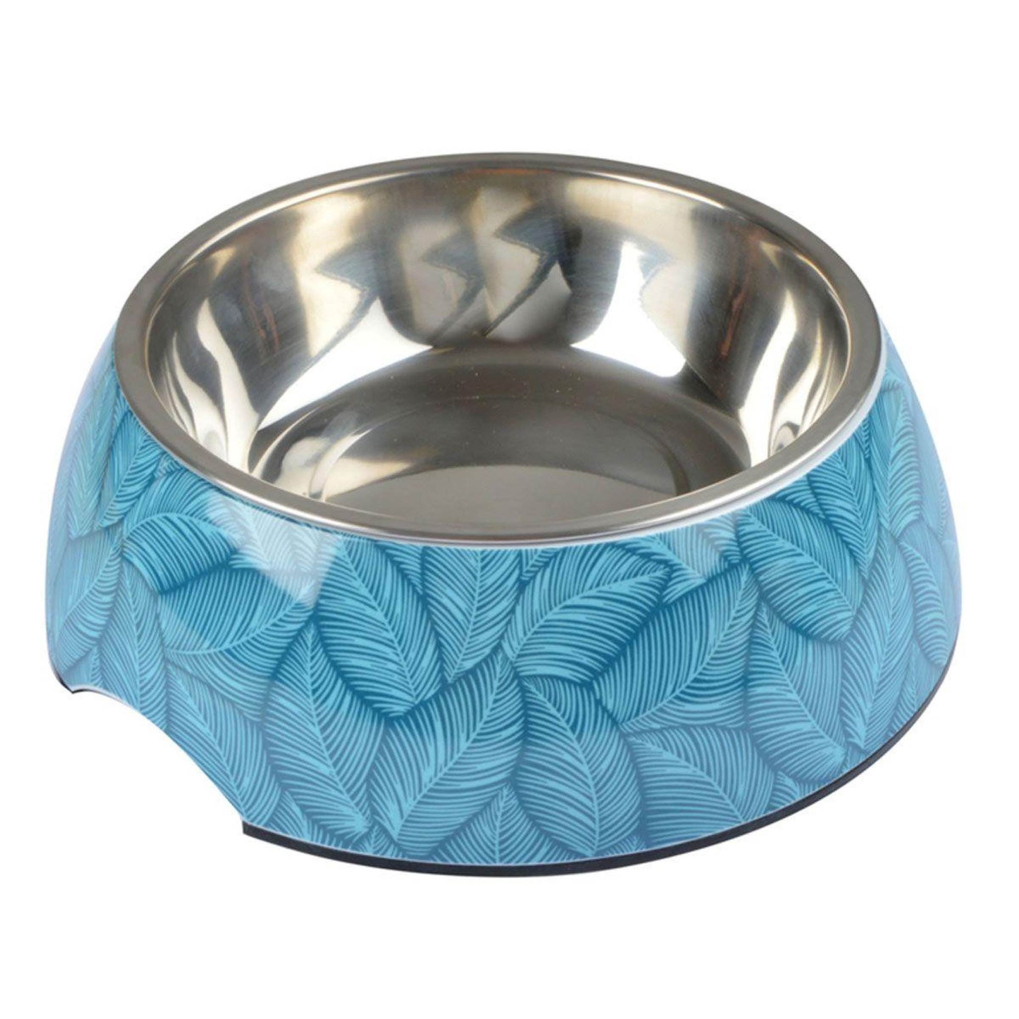 LOVE STORY Gamelle pour chien & chat  everplant  17cm bleu