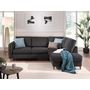 Voir la diapositive 2 : LISA DESIGN Brooke - canapé d'angle droit - convertible - 5 places - en velours
